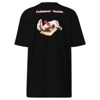 BLACK PROFESSIONAL GAMBLER TEE